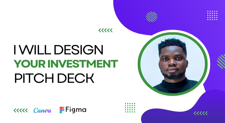 I will create Pitch decks for your Startups investment funding pitch